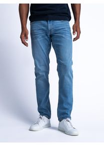 Herren Straight-Jeans "Starling - Straight Denim", blau, casual, Gr. 30, PETROL INDUSTRIES, Denim/Jeans, Obermaterial: 99% Baumwolle, 1% Elasthan,