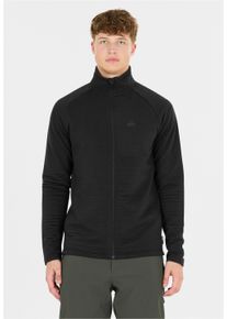 SOS Herren Sweatjacke "Muju", blau, casual, Gr. M, unifarben, 75% Polyester, 22% Viskose, 3% Elasthan, Sweatjacken, im weichen und komfortablen Design