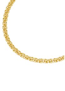 Firetti Damen Kette ohne Anhänger "Schmuck Geschenk Silber 925 Halsschmuck Halskette Königskette", 45, Silber 925 (Sterlingsilber), B: 6,3mm, gold,