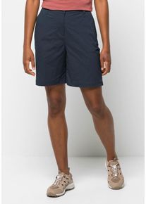 Jack Wolfskin Damen Shorts "DESERT SHORTS W", blau, Gr. 34, OBERSTOFF: 95% POLYAMID, 5% ELASTHAN; Futter: 65% POLYESTER, 35% BAUMWOLLE, Hosen