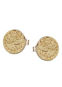Firetti Damen Paar Ohrstecker "Schmuck Geschenk Silber 925 Ohrschmuck Kreise Rund", Silber 925 (Sterlingsilber), gold, Silber 925 (Sterlingsilber),
