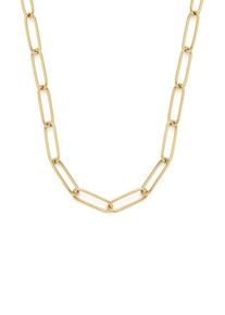 CIAO! BY LEONARDO Damen Gliederkette "Igana CIAO, 021649", Edelstahl, L: 50cm B: 3mm, gold, CIAO BY LEONARDO, Edelstahl, B:3mm, Halsketten