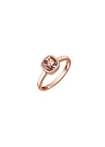 Vivance Damen Fingerring "585/- Rotgold glanz Morganit", 019 (60,0), Gold, rot, Gold, Fingerringe