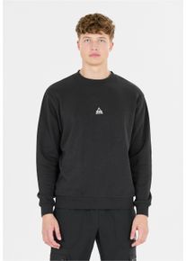 SOS Herren Sweatshirt "Majella", schwarz, sportlich, Gr. XXL, unifarben, 88% Baumwolle, 12% Polyester, Sweatshirts, mit weicher Bio-Baumwolle