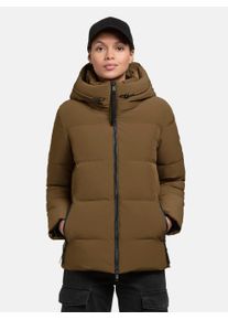 Khujo Damen Steppjacke "Fanc2-YM", grün, Basic, Gr. M, Obermaterial: 90% Polyester, 10% Elasthan, Futter: 100% Nylon, Wattierung: 100% Polyester,