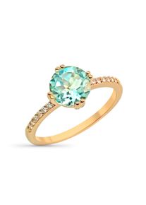 Lady Damen Fingerring, 18, Metall-Gold, silber, Metall, Gold, Fingerringe
