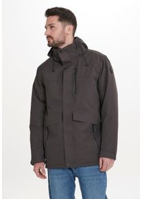 WHISTLER Herren Parka "Buron", grau, casual, Gr. XL, unifarben, 100% Polyester, Jacken, mit komfortablem Langschnitt