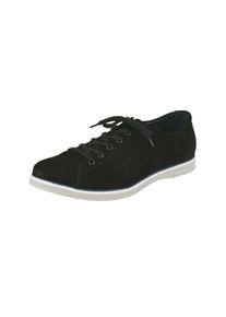 Herren Schnürschuh "Domenico", Lui by tessamino, Gr. 40, schwarz, Leder, elegant, Schuhe, im sportlichen Design
