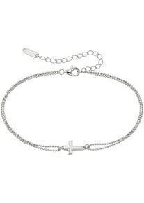 Damen Armband "Schmuck Geschenk Armband mit Kreuz", Silber 925 (Sterlingsilber), silber, ANISTON JEWELRY & WATCHES, Silber 925 (Sterlingsilber),