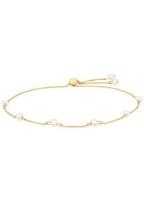 JULIE JULSEN Damen Armband "925/- Sterling Silber vergoldet 8 SWP", Silber 925 (Sterlingsilber), gold, Silber 925 (Sterlingsilber), Armbänder