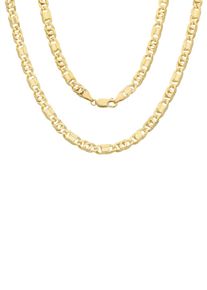 Firetti Damen Goldkette "Schmuck Geschenk Gold 375 Halsschmuck Halskette Goldkette Rebhuhnauge", 50, Gelbgold 375, B: 5,5mm, gold, Gelbgold 375,