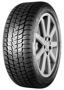 Bridgestone Winterreifen "BLIZZAK LM-25", 185mm / 55 % R 16 87T, schwarz, Autoreifen, 185/55R 16 87T