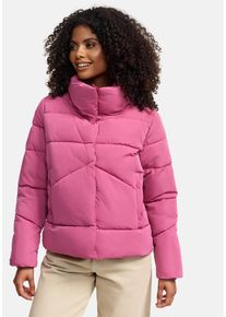 Marikoo Damen Winterjacke "Jalliaa", rosa, Gr. XXL, Obermaterial: 100% Polyester; Innenmaterial: 100% Polyester., Jacken, mit schönem Steppdesign