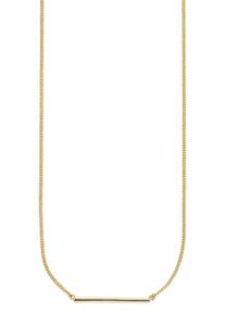 HECHTER PARIS Damen Kette mit Anhänger "Schmuck Geschenk Silber 925 Halsschmuck Halskette Stäbchen", Silber 925 (Sterlingsilber), L: 47cm, gold,