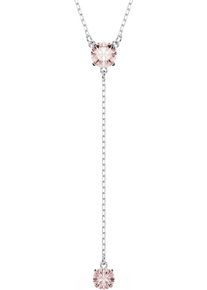 Swarovski Damen Y-Kette "Schmuck Geschenk Attract Y-Halskette, 5723570, 5723571", Metall, L: 45cm, rosa, Metall, Halsketten, mit Swarovski Kristall