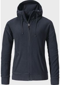 Schöffel SCHÖFFEL Damen Fleecejacke "Urban Fleece Jk Style Leveche WMS", blau, modisch, Gr. 40, Oberstoff : 100% Polyester Futter : 100% Polyester, Jacken