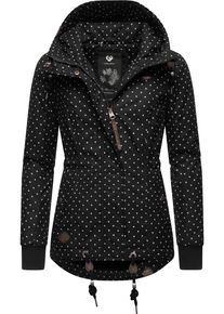 Ragwear Damen Winterjacke "Danka Dots Intl.", gelb, casual, Gr. S, Außenmaterial: 65% Polyester, 35% Baumwolle, Innenfutter: 100% Polyester,