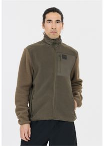 WHISTLER Herren Strickpullover "Makaley", grün, casual, Gr. XXXL, unifarben, 100% Polyester, Pullover, in atmungsaktiver Qualität