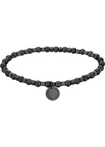 Damen Armband "Schmuck Geschenk Edelstahl Armkette, LJ-0595-B-17, LJ-0598-B-17", Edelstahl, schwarz, Liebeskind Berlin, Edelstahl, Armbänder