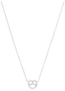 Amor Damen Kette mit Anhänger "Breze, Trachtenschmuck, Volksfest, 2039235, 2039236", Silber 925 (Sterlingsilber), L: 45cm, silber, Silber 925