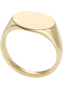 Fossil Damen Fingerring "Schmuck Edelstahl Signet Ring All Stacked Up, JF04773710, JF04774040", 20, Edelstahl, gold, Edelstahl, Fingerringe