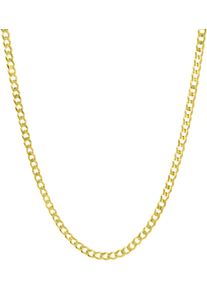 Firetti Damen Gliederkette "Schmuck Geschenk Silber 925 Halsschmuck Halskette S-Panzerkette", 45, Silber 925 (Sterlingsilber), B: 3,6mm, gold, Silber