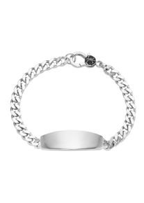Herren Armband "Identy-Armband, Panzerkette, Silber 925", 21cm, Silber 925 (Sterlingsilber), silber, Giorgio Martello MILANO, Silber 925