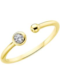 Damen Fingerring "Schmuck Geschenk", 53, Silber 925 (Sterlingsilber), 4mm, gold, ANISTON JEWELRY & WATCHES, Silber 925 (Sterlingsilber), Fingerringe,
