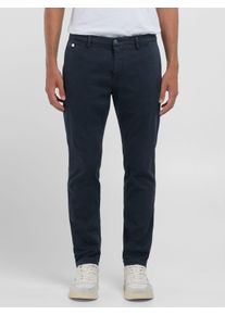 Replay Herren Chinohose "Benni Regular Slim", blau, casual, Gr. 30, Web, Obermaterial: 91% Baumwolle, 6% Elastomultiester, 3% Elasthan, Hosen