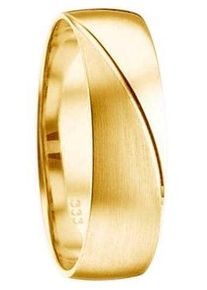 Firetti Trauring "Schmuck Geschenk Gold Hochzeit Ehering Trauring "LIEBE"", 22, ohne Brillant, Gelbgold 375, 6mm, gold, Gelbgold 375, Fingerringe,