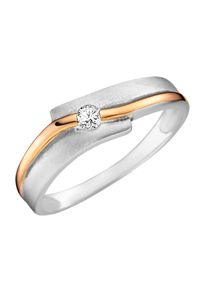 Lady Damen Fingerring, 16, Silber 925 (Sterlingsilber), silber, Silber 925 (Sterlingsilber), Fingerringe