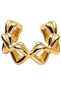 Firetti Damen Ohrklemme "Schmuck Geschenk Gold 333 Ohrschmuck Ohrring Ear Cuff", Gelbgold 333, gold, Gelbgold 333, Ohrringe, Made in Germany