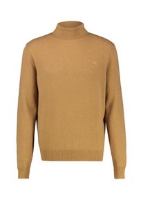Lerros Herren Strickpullover "Lerros Schurwoll-Rollkragenpullover mit Kaschmiranteil", beige, Gr. XXXL, 88% Schurwolle, 12% Kaschmir, Pullover