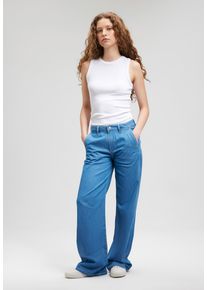 Mavi Damen Weite Jeans "MIRACLE", blau, casual, Gr. 27, 50% Baumwolle, 50% Lyocell, Jeans, Wide Leg Jeans