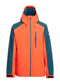 Quiksilver Herren Snowboardjacke "Mission", rot, Gr. XL, 100% Polyester, Jacken