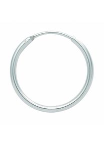 Adelia´s ADELIA ́S Damen Paar Creolen "Damen Silberschmuck 1 Paar 925 Silber Ohrringe / Creolen Ø 32 mm", Damen, Silber 925 (Sterlingsilber), silber, Silber