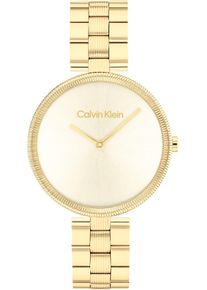 Calvin Klein Damen Quarzuhr "TIMELESS", gold, Armbanduhren, Armbanduhr, Damenuhr, Mineralglas, Edelstahlarmband