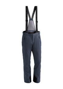 Maier Sports Herren Skihose "Anton 2", grau, Gr. 94, 100% Polyester, Hosen, Herren Schneehose mit Hosenträgern, wind/wasserdicht, Regular Fit