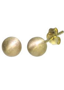 Vivance Damen Paar Ohrstecker "925 Silber vergoldet", ONE-SIZE, Silber 925 (Sterlingsilber), gelb, Silber 925 (Sterlingsilber), Ohrringe