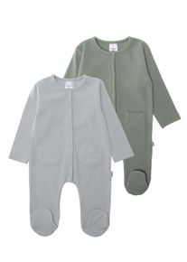 Liliput Kinder Overall, grau, elegant, Gr. 62, 95% Baumwolle, 5% Polyester, Overalls, mit praktischer Druckknopfleiste