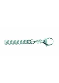 Adelia´s ADELIA ́S Damen Silberarmband "Damen Silberschmuck 925 Silber Flach Panzer Armband 19 cm", 19, Silber 925 (Sterlingsilber), silber, Silber 925