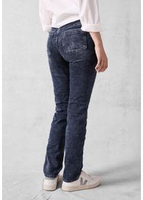 Cecil Damen Slim-fit-Jeans, blau, casual, Gr. 25, unifarben, Jeans, 77% Baumwolle, 20% Polyester, 3% Elasthan , Jeans, High Waist