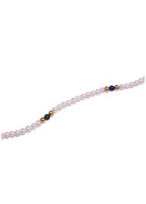 Firetti Damen Perlenkette "Schmuck Geschenk Halsschmuck Halskette Perle", 47, Messing-Nylon-Perlen, gold, Messing, Nylon, Perlen, Halsketten, Made in