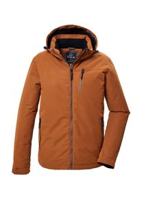 G.I.G.A. by Killtec Herren Funktionsjacke "GW 64 MN JCKT", braun, sportlich, Gr. L, G.I.G.A. DX BY KILLTEC, Oberstoff: 88% Polyester, 12% Baumwolle, Futter: 100%