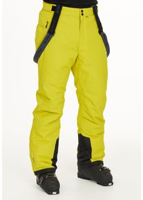 WHISTLER Herren Skihose "Fairfax", grün, casual, Gr. M, unifarben, 100% Polyester, Hosen, mit wasser- und winddichter Funktionsmembran