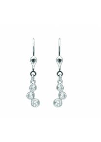 Adelia´s ADELIA ́S Damen Paar Ohrhänger "Damen Silberschmuck", Damen, Silber 925 (Sterlingsilber), silber, Silber 925 (Sterlingsilber), Ohrringe, mit Zirkonia