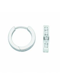 Adelia´s ADELIA ́S Damen Paar Creolen "Damen Silberschmuck", Damen, Silber 925 (Sterlingsilber), silber, Silber 925 (Sterlingsilber), Ohrringe, 925 Sterling