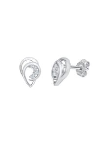 Vivance Damen Paar Ohrstecker, ONE-SIZE, Silber 925 (Sterlingsilber), silber, Silber 925 (Sterlingsilber), Ohrringe