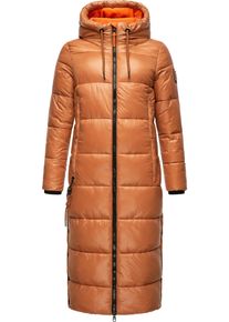 Navahoo Damen Steppmantel "Schmuseengel", braun, modisch, Gr. XL, Obermaterial: 100% Nylon, Futter: 100% Polyester, Wattierung: 100% Polyester,