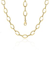 Firetti Damen Goldkette "Schmuck Geschenk Gold 585, Langankerkette, ca. 10 mm breit", 50, Gelbgold 585, B: 10mm, gold, Gelbgold 585, B:10mm,